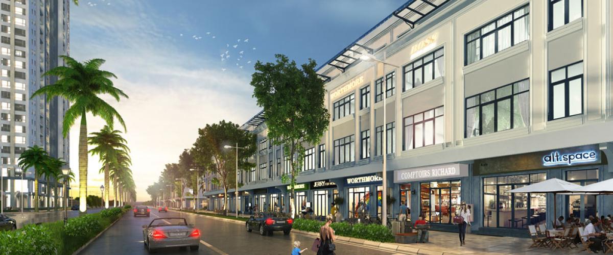 Shophouse District Development Plan Street